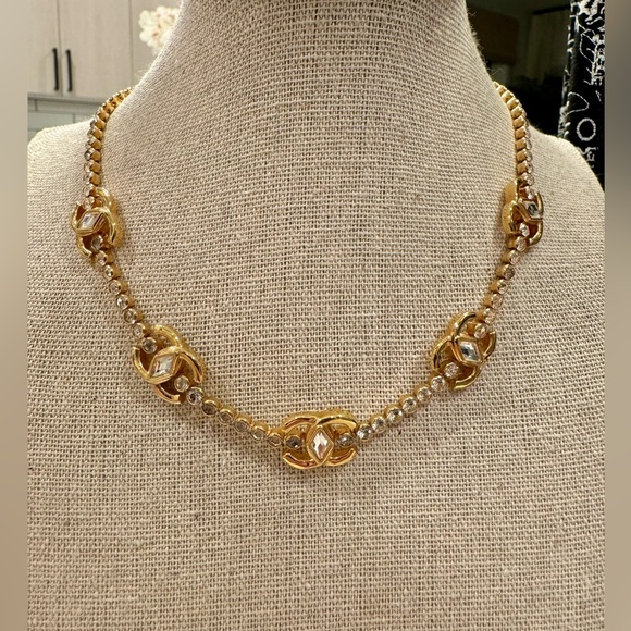 CHANEL Crystal CC Choker - Picture 1 of 11